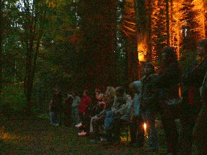 " waldhymne " - inszenierung mit licht und ton (2006)